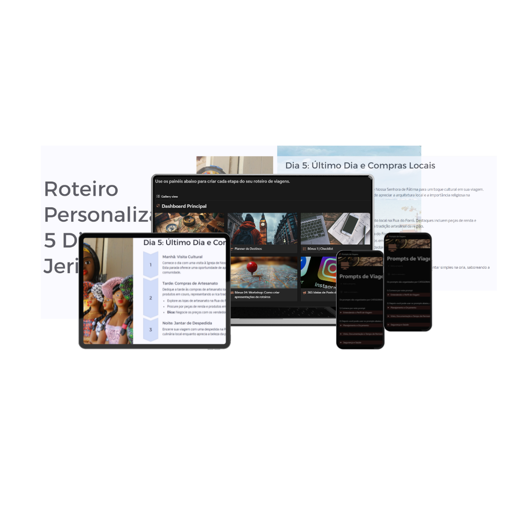 Prompts de Viagens